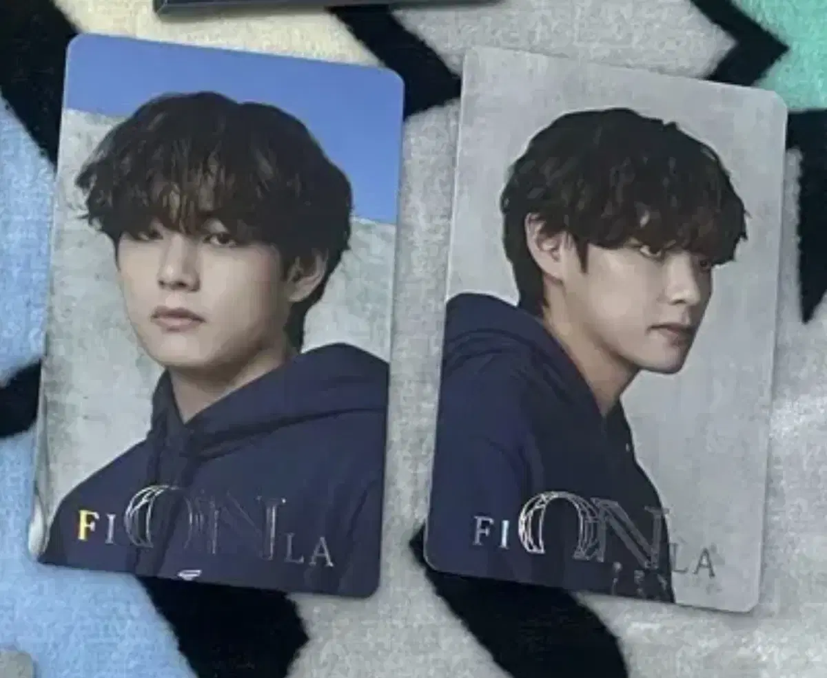 방탄 bts 휠라 Fila ON 포카 뷔 v 태형 2장 일괄